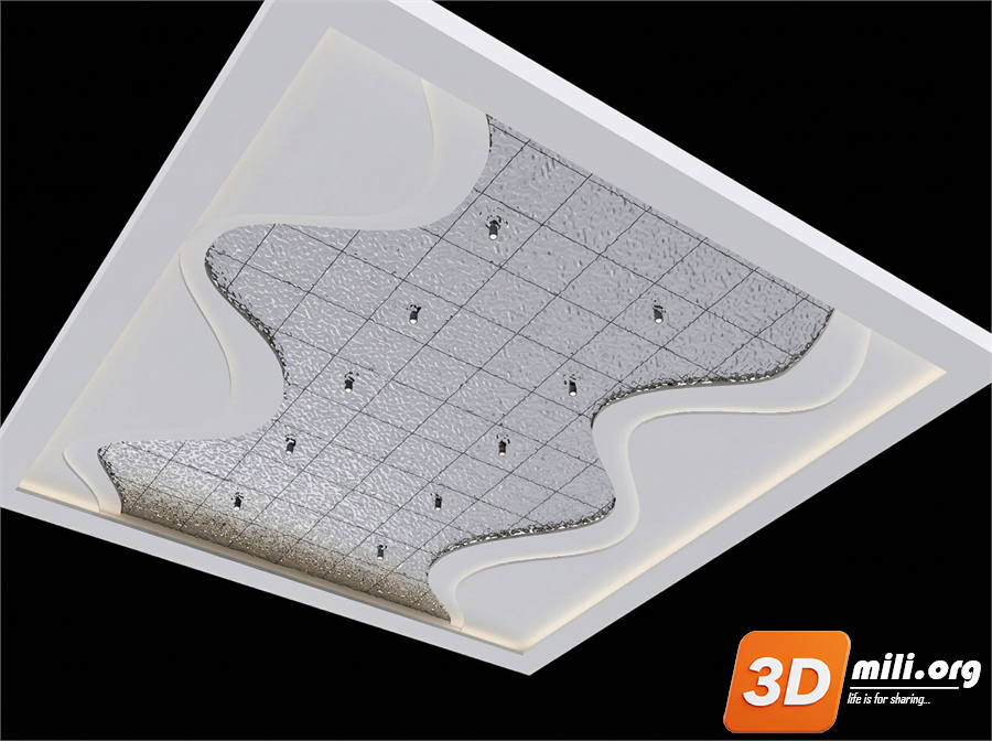 Ceiling Decoration Skp Files